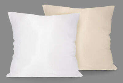 Beige and white pillow
