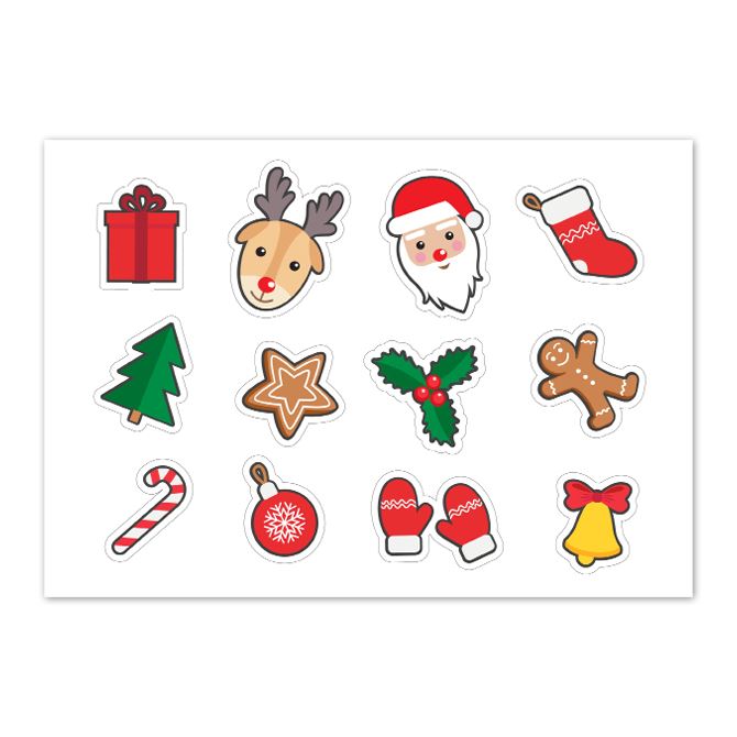 Stickers, Steerpike Santa Claus