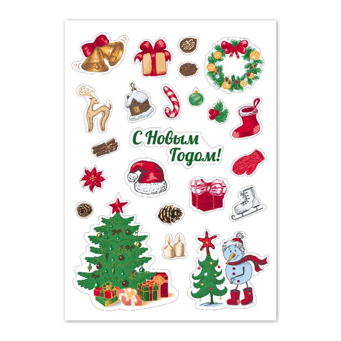 Stickers, Steerpike Christmas tree