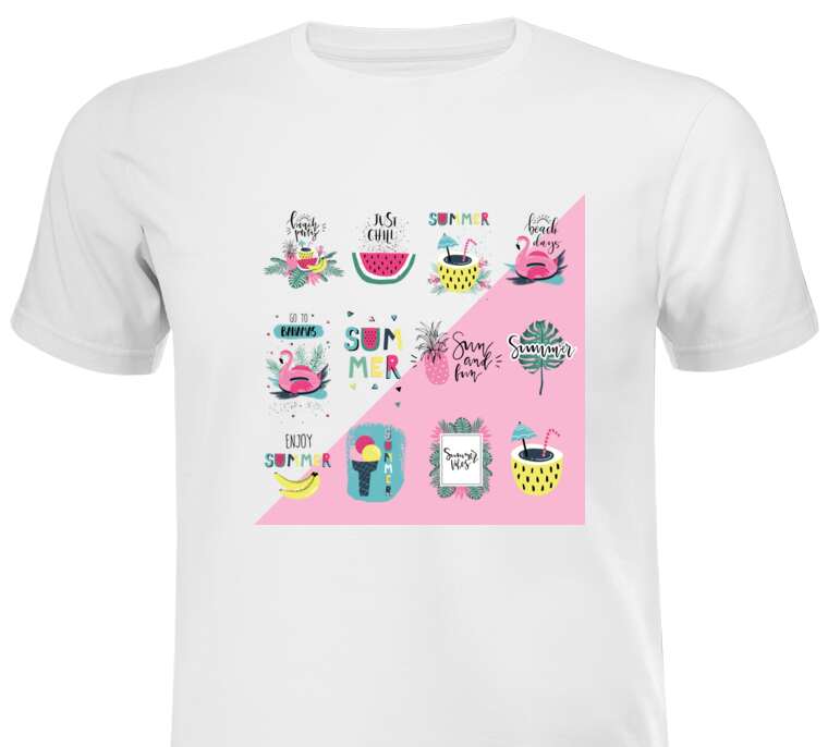 T-shirts, T-shirts Pink summer