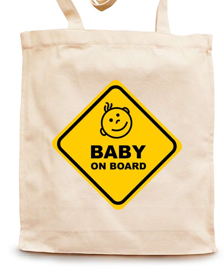 Shopping bags Baby on Board