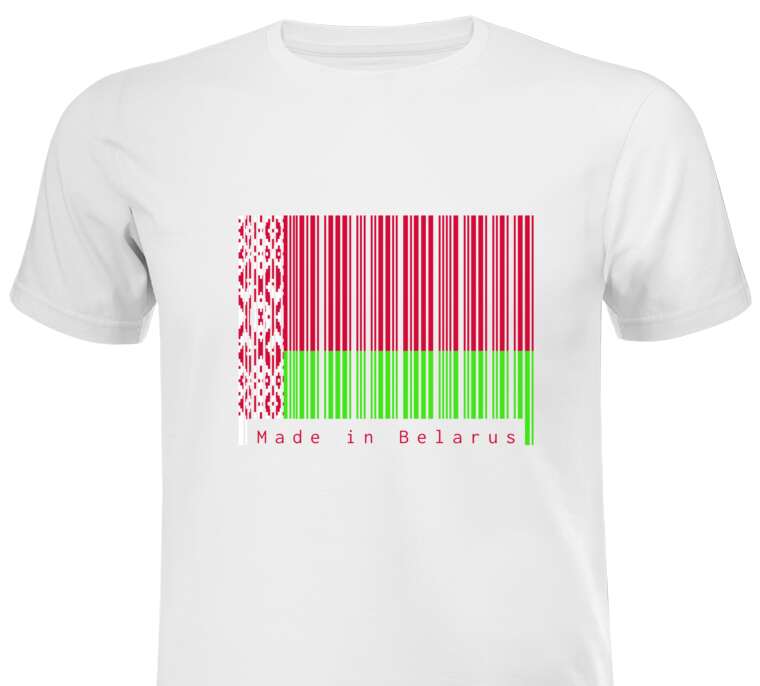 T-shirts, T-shirts Barcode Made in Belarus