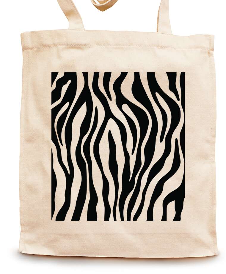 Shopping bags Texture Zebra