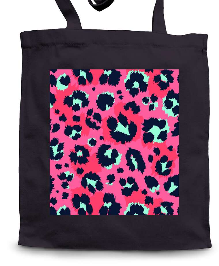 Shopping bags Bright leopard