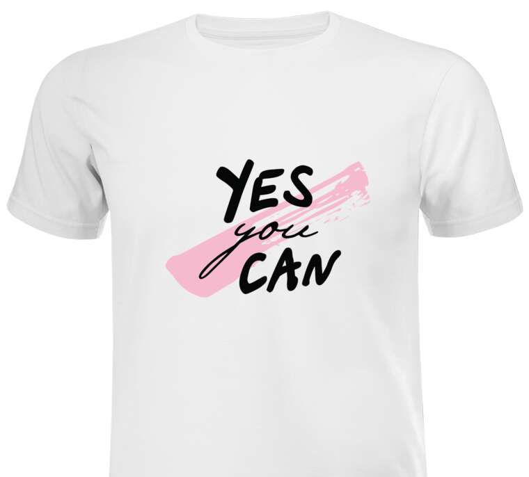 Майки, футболки Yes you can