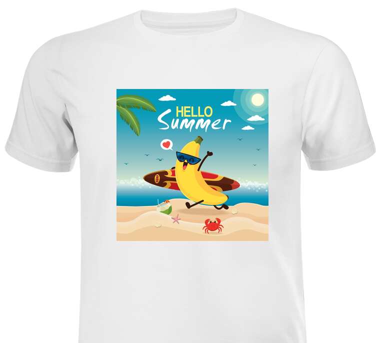 T-shirts, T-shirts Hello summer