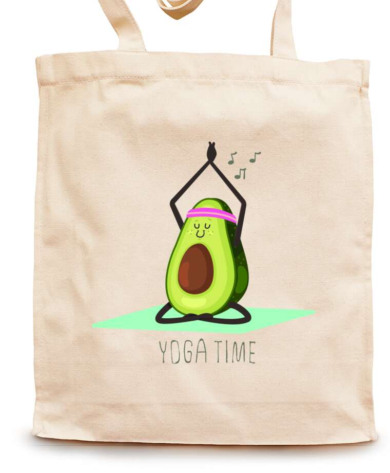 Shopping bags Yoga time