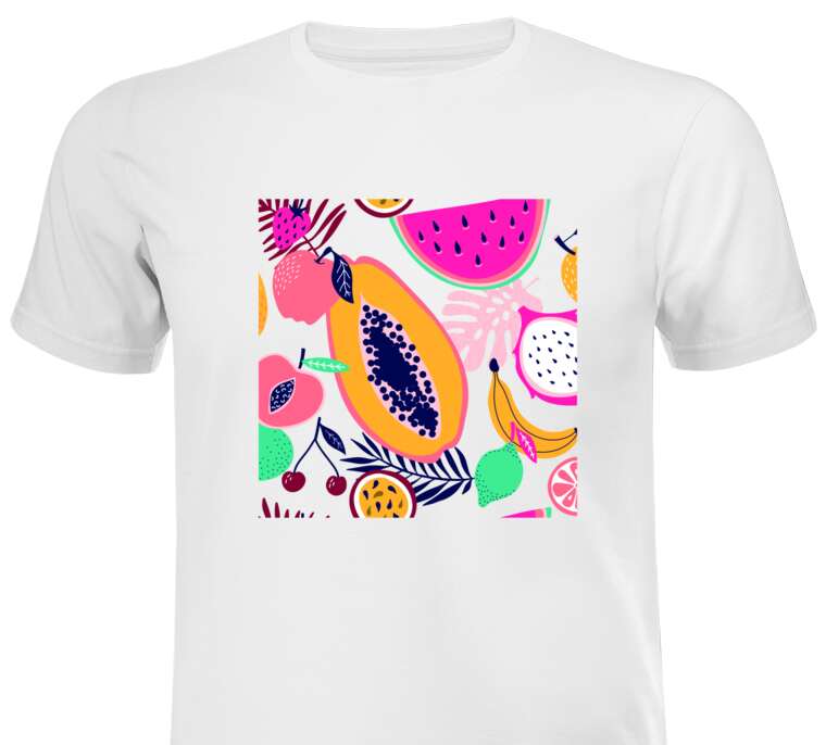T-shirts, T-shirts Bright fruit