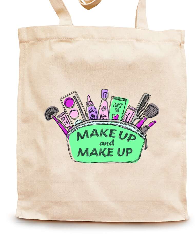 Shopping bags Makeup and makeup