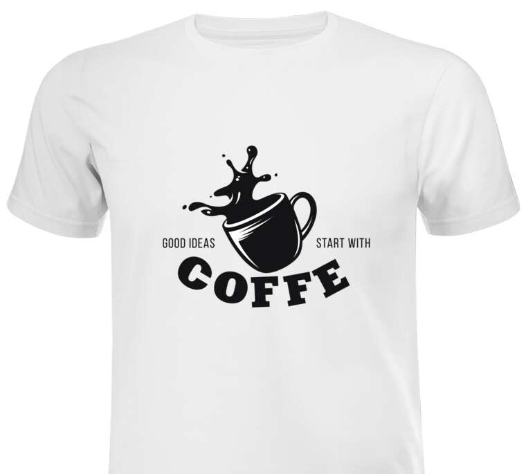 Майки, футболки Кружка кофе