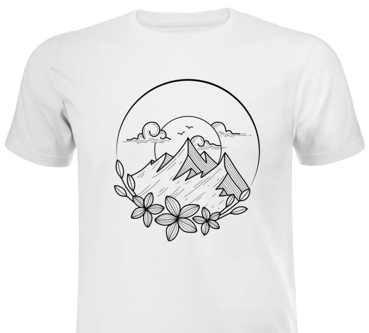 Майки, футболки Mountains and the sun