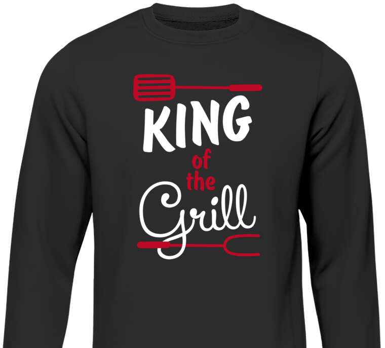 Sweatshirts King of the grill