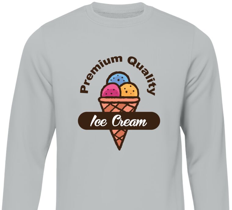 Sweatshirts The ice-cream cone