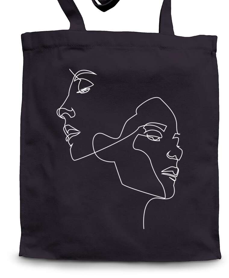 Shopping bags The face of fine lines
