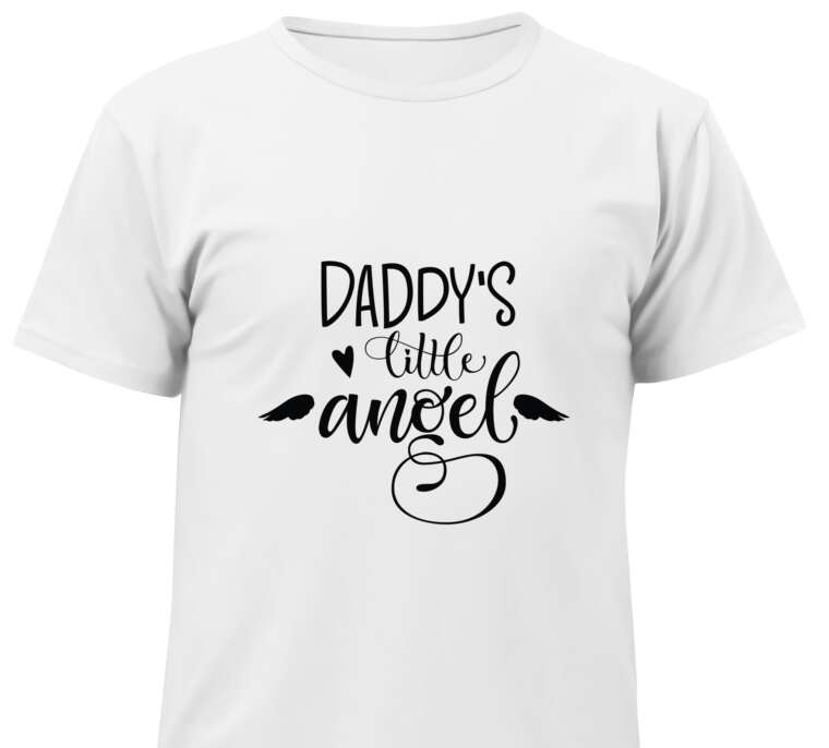 T-shirts, T-shirts for children Daddy's Little Angel