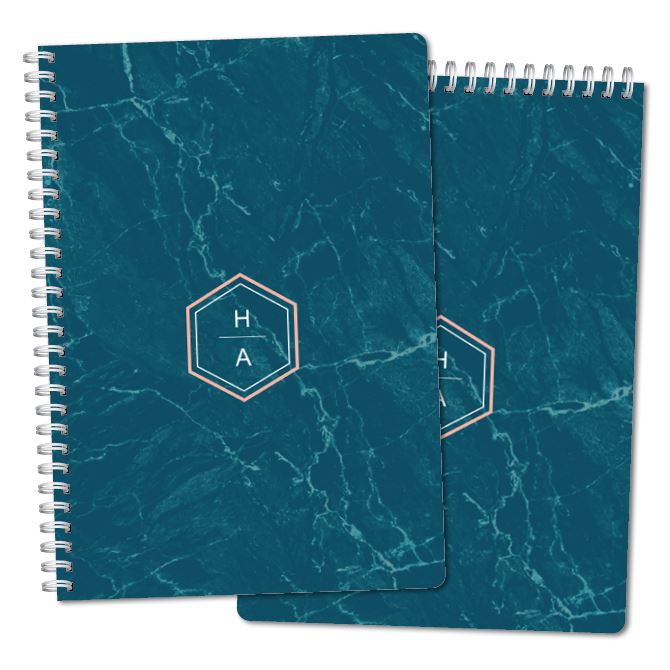 Notebooks, sketchbooks Blue marble