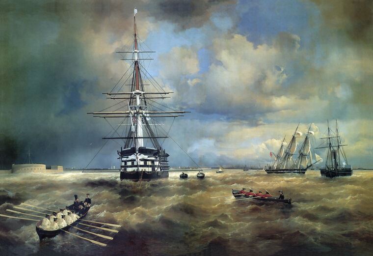 Репродукции картин Kronstadt Raid