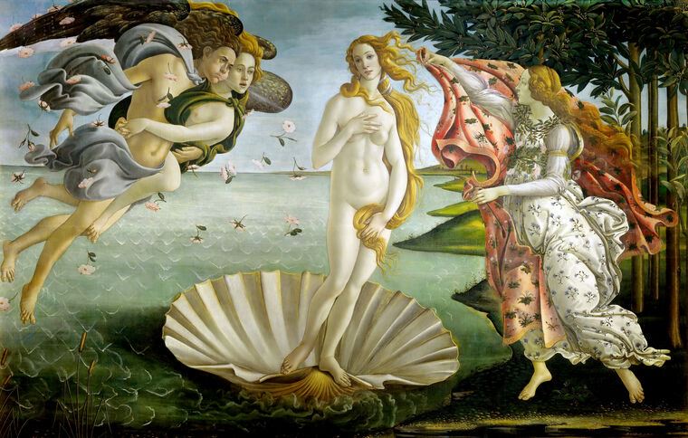 Репродукции картин The Birth of Venus