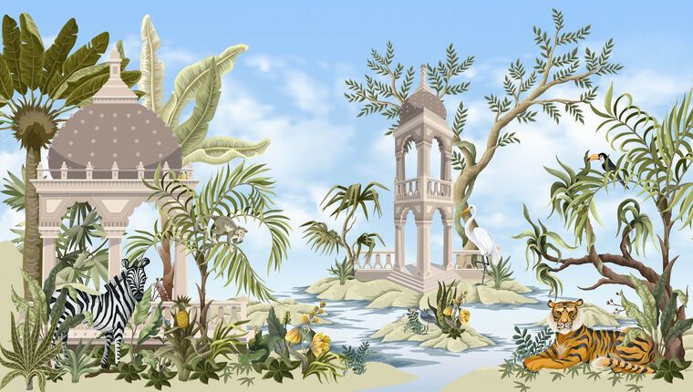 Photo Wallpapers Tropical Island