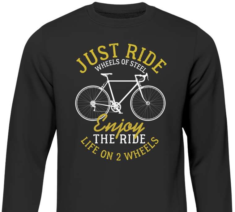 Sweatshirts Bicycle typography