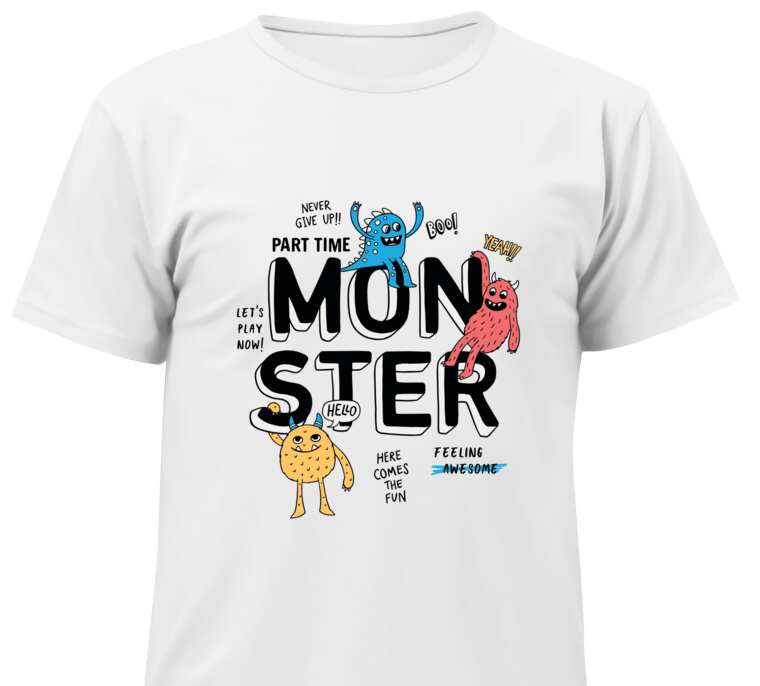 T-shirts, T-shirts for children Monsters