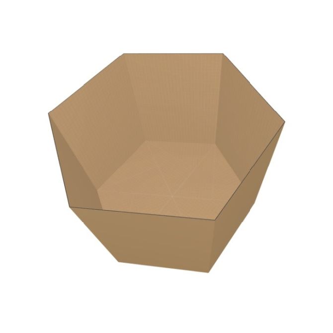 Коробки шестигранные Hexagon Box