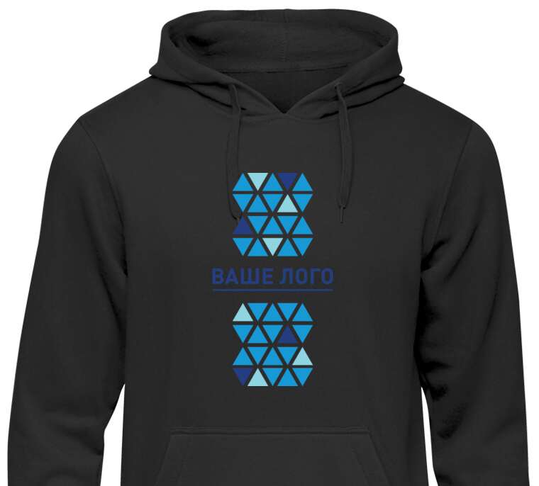 Hoodies, hoodies Blue geometry