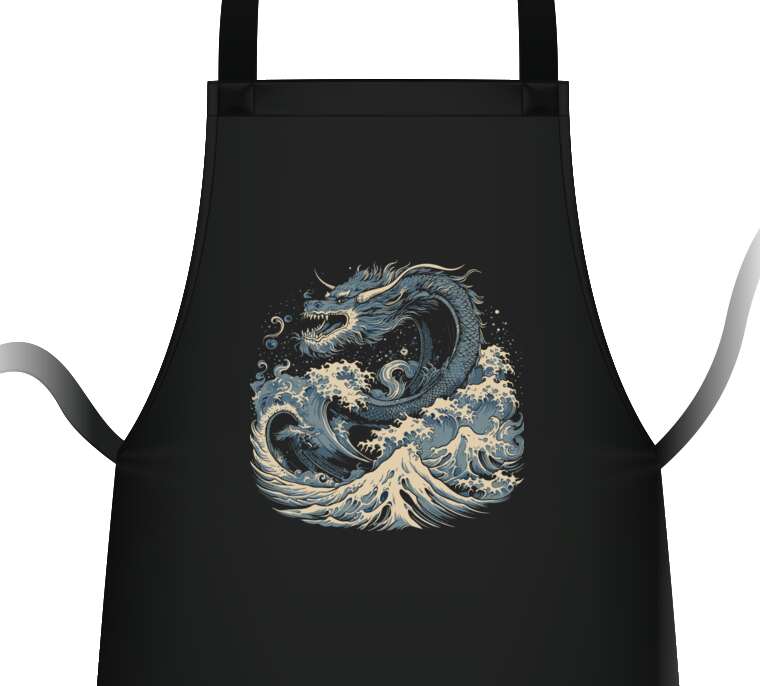 Aprons Chinese-style Sea Dragon