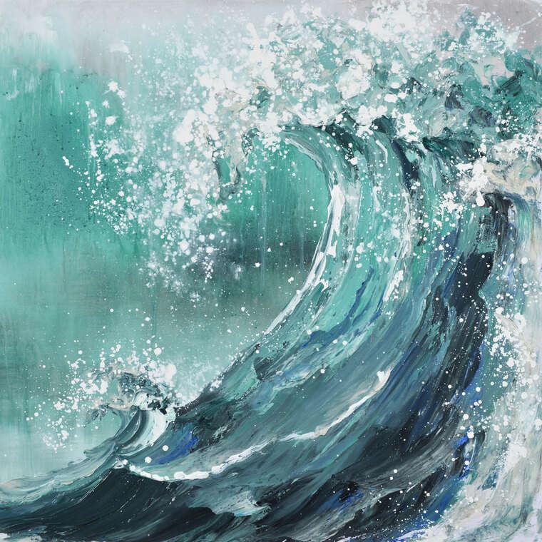 Репродукции картин Sea waves