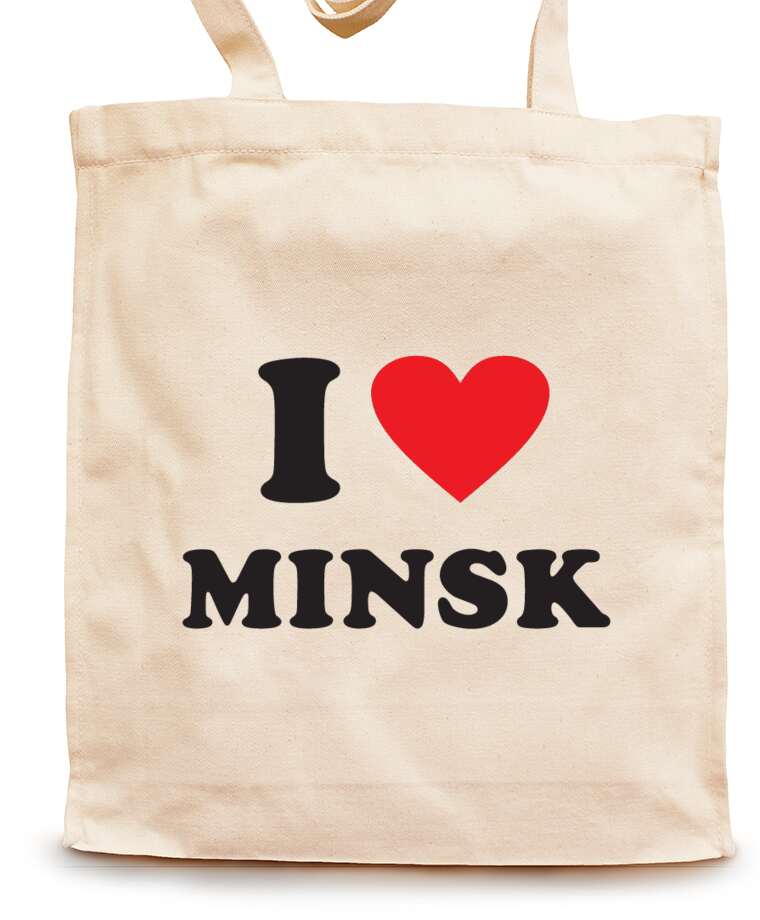 Сумки-шопперы I love Minsk