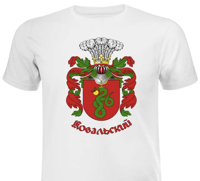 T-shirts, T-shirts Family coat of arms.