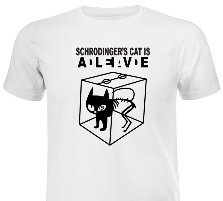 Майки, футболки Schrodinger's Cat