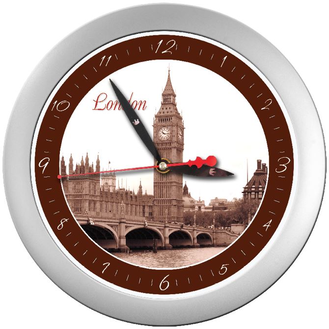 Часы настенные Город Лондон