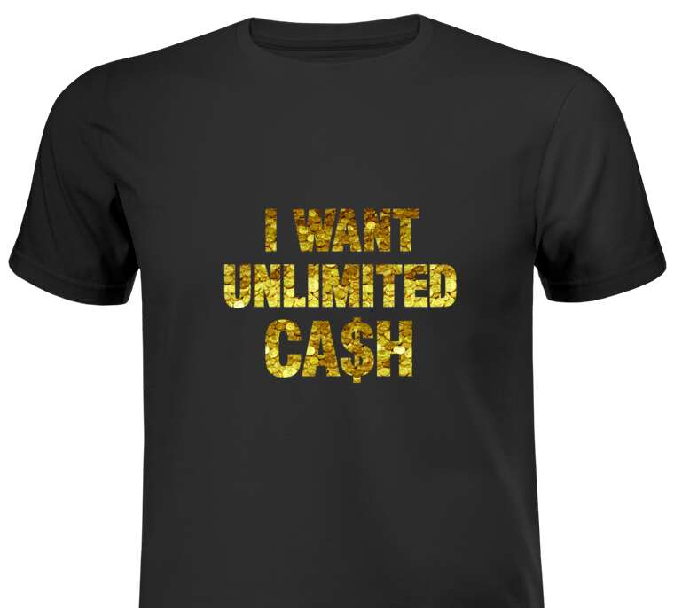 Майки, футболки Unlimited cash