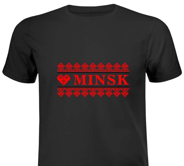 Майки, футболки Minsk вышиванка