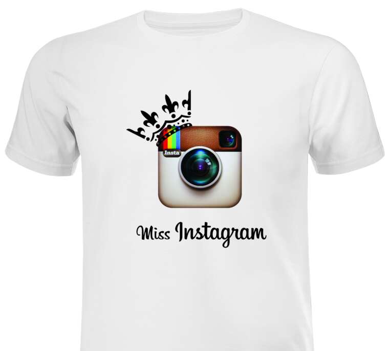 Майки, футболки Miss Instagram