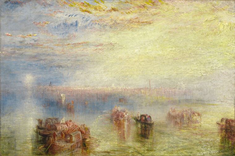 Картины William Turner Approach to Venice