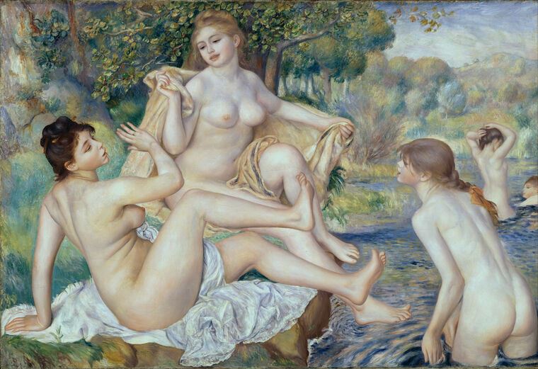 Картины Pierre Auguste Renoir The Large Bathers