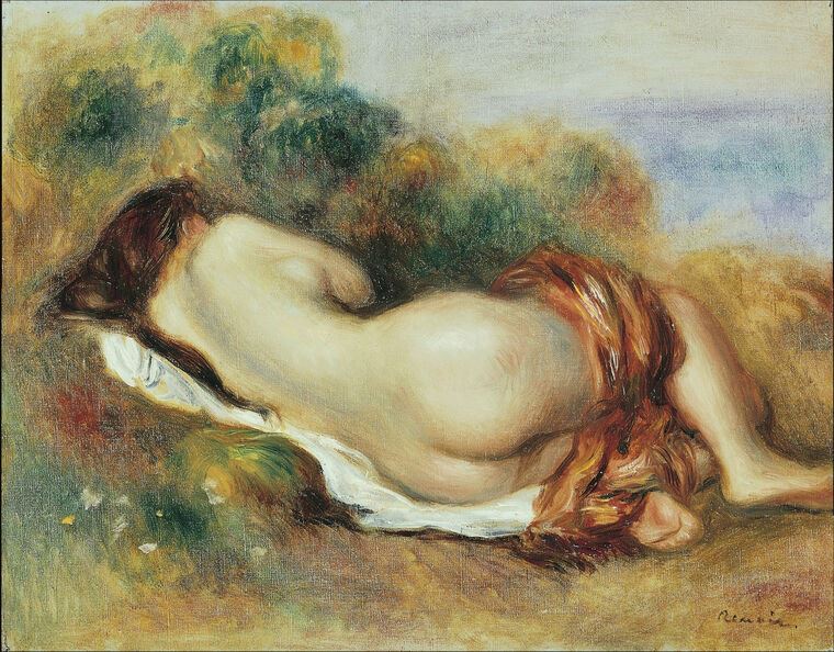 Картины Pierre Auguste Renoir Reclining Nude