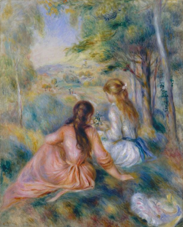 Картины Pierre Auguste Renoir In the Meadow