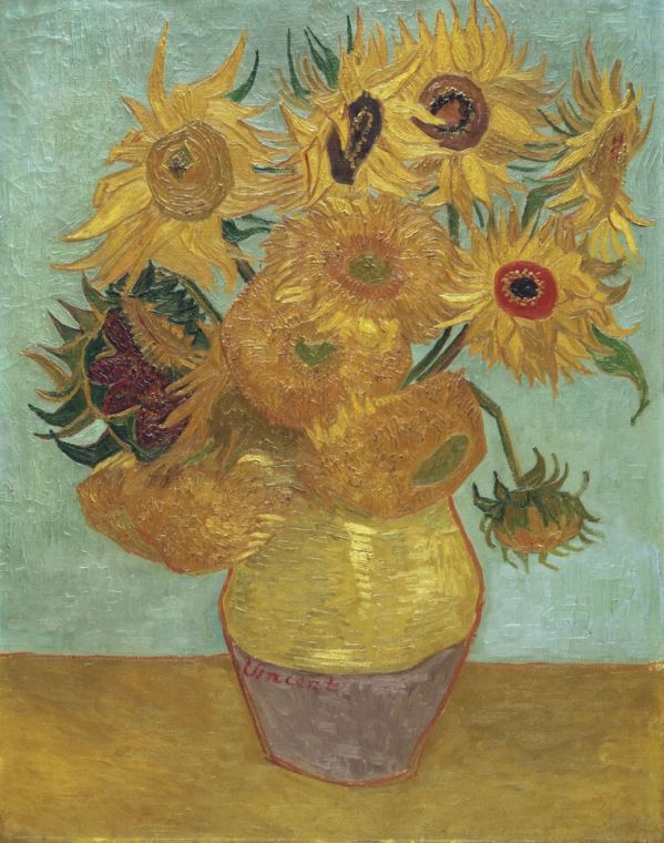 Картины Vincent Van Gogh Sunflowers