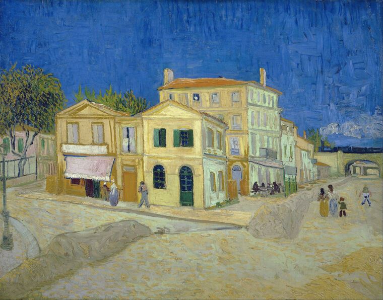 Картины Vincent van Gogh Vincent s House in Arles