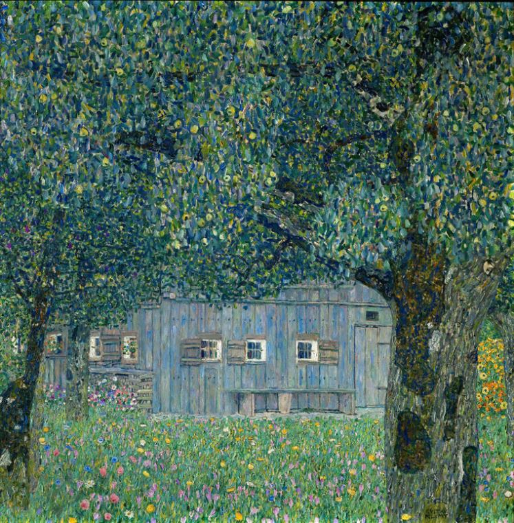 Картины Gustav Klimt, Upper Austrian Farmhouse