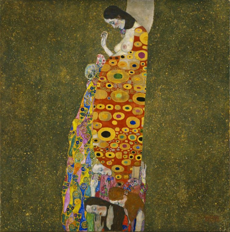 Картины Gustav Klimt Hope II