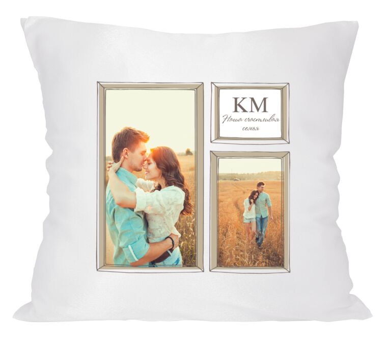 Pillows Painted frame