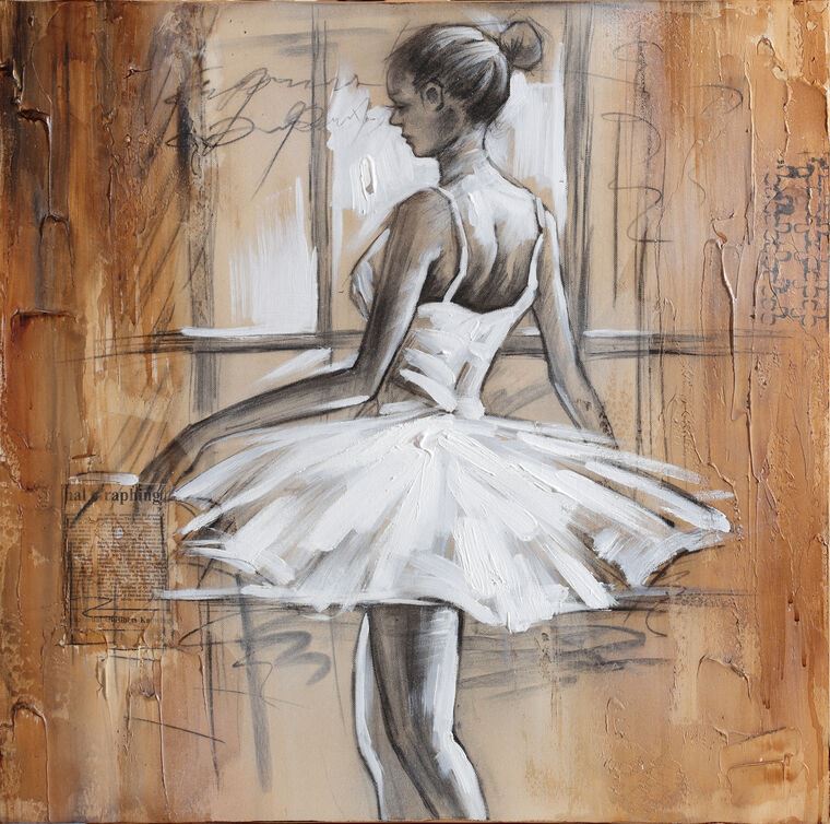 Картины Ballerina by the window
