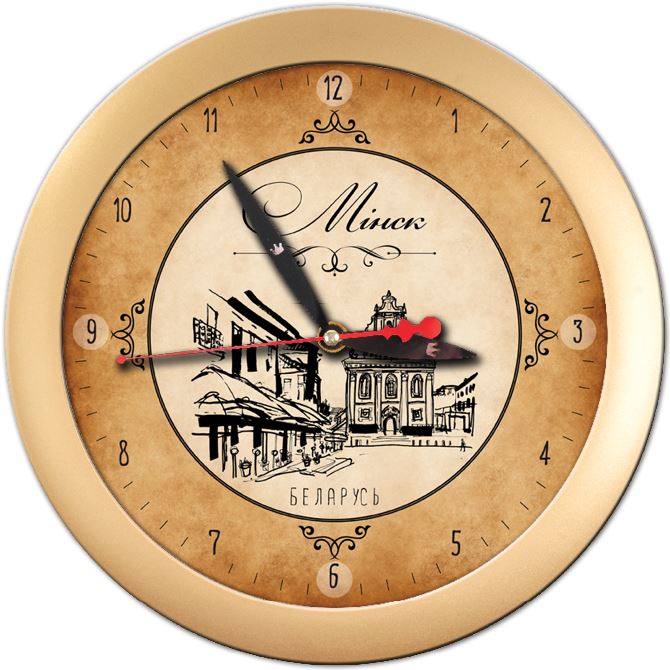 Часы настенные Старинный Минск