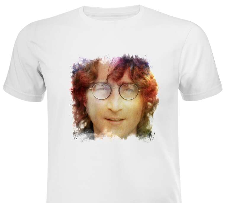 Майки, футболки John Lennon watercolor
