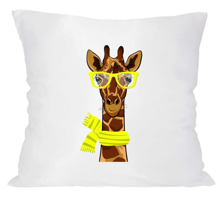 Подушки Жираф в очках