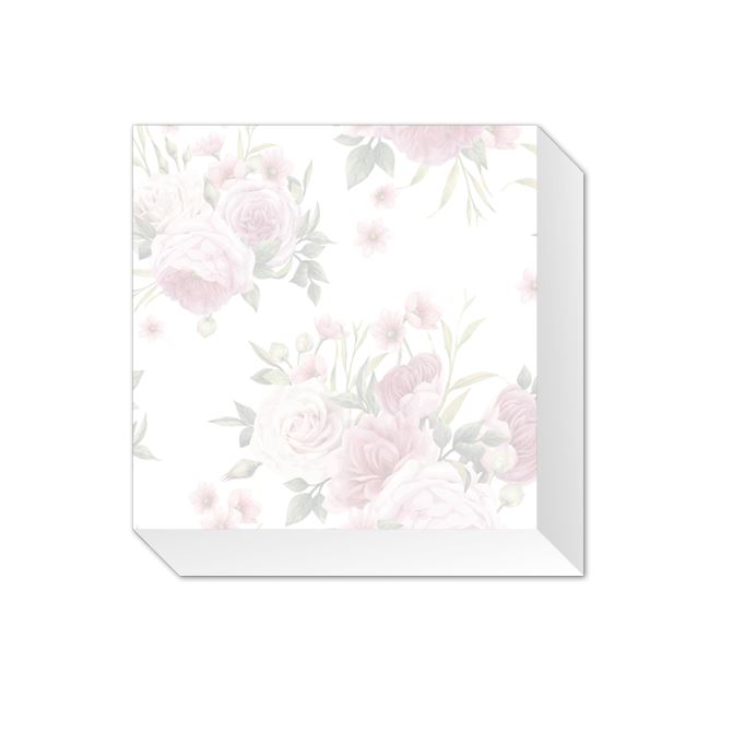 Блоки для записей и заметок, кубарики Floral background